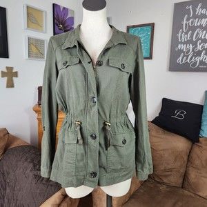 Christopher & Banks Utility Jacket Size S